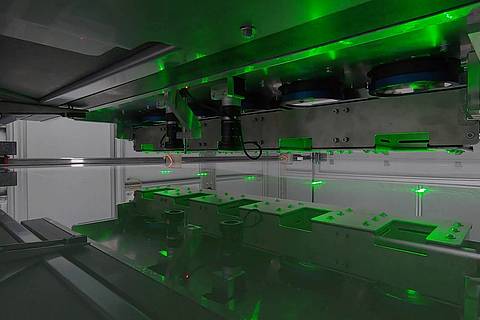 TOPAZ – System zur Laserstrukturierung von Glas
